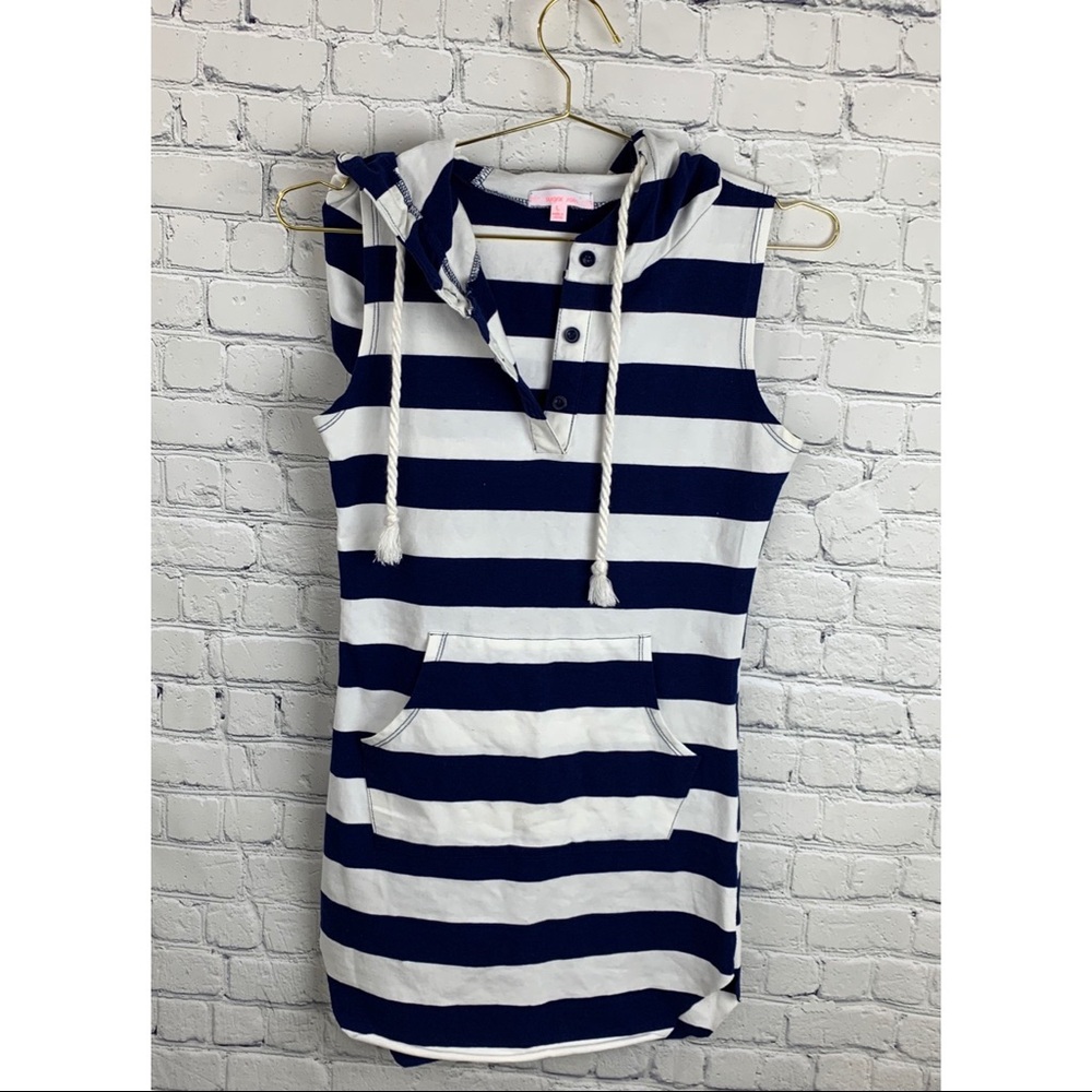 Nautical Swim Cover-Up